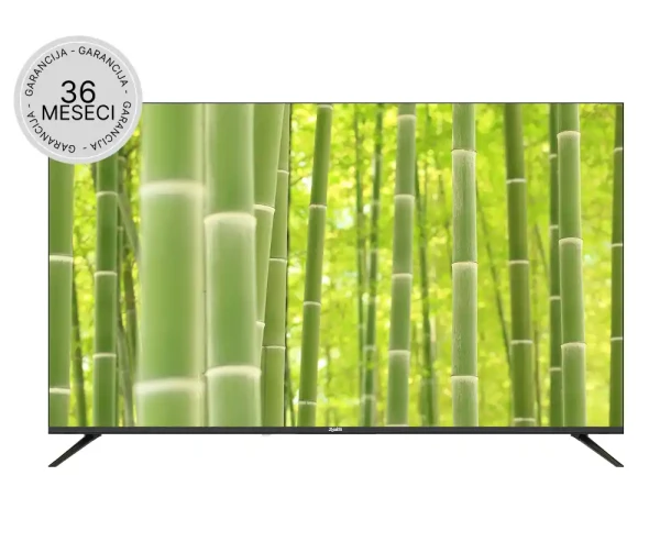 SMART LED TV Zeus 65 ZE65UST2 3840x2160UHDDVB-T2framelessAndroid 14GaiaOS 4.0