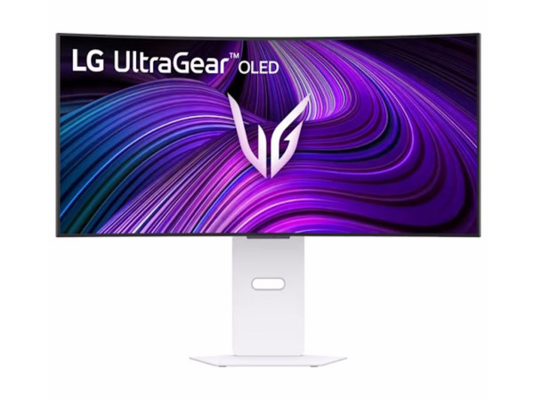 Monitor LG 34GX90SA-W 34''OLED,21:9,zakrivljen3440x1440240Hz0,03ms GtGHDMIx2,DP,USB type Cbela