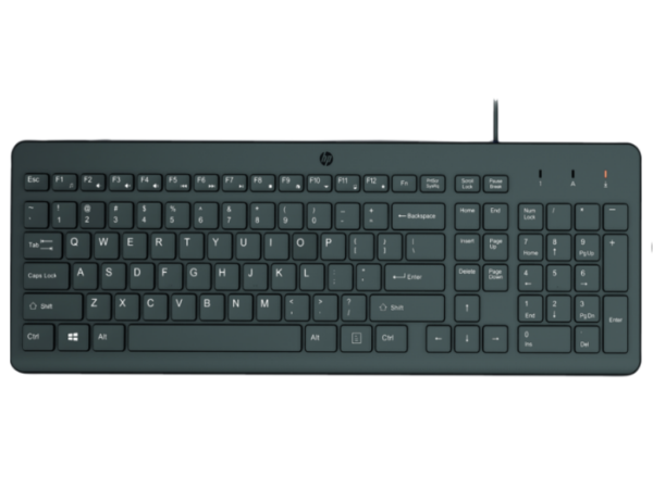 Tastatura HP 150 žicnaUS664R5AAcrna