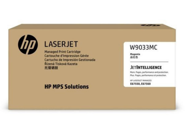 Toner HP W9033MC Managedcrvena
