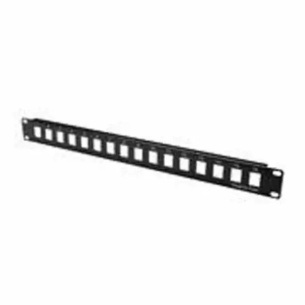 Patch panel modularni 191U sa 24 slota za UTP module UKP-B24-1U bez modula