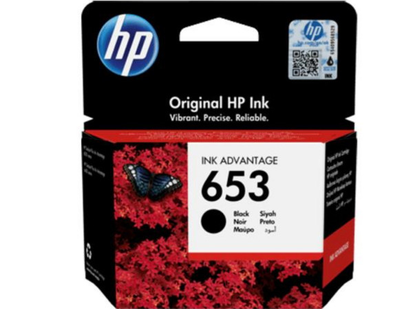 Kertridž HP 653crna