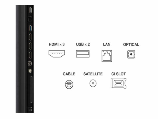 Televizor TCL 65C6KSMiniLED65''4K60HzGoogle TVcrna