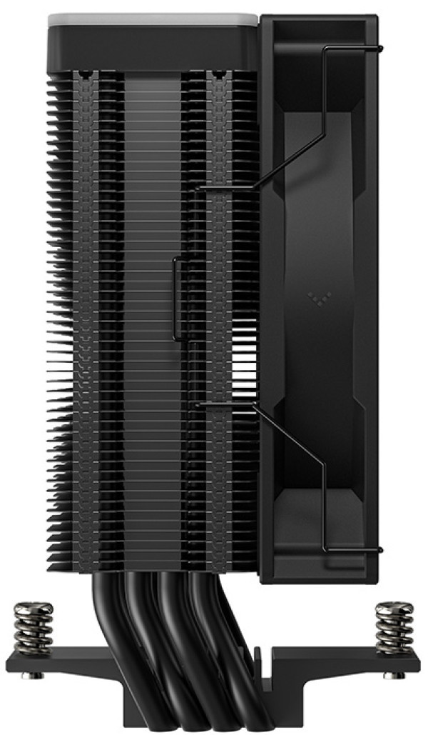 DeepCool AG400 BK ARGB V2, CPU kuler, RGB, 120mm, 500-2100rpm, LGA1700/1200/115X/AM5/AM4