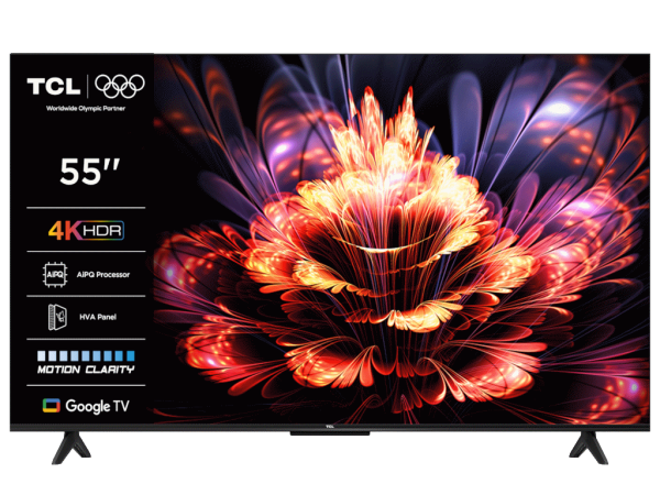 Televizor TCL 55V6CLED55''4K UHD60HzGoogle TVcrna