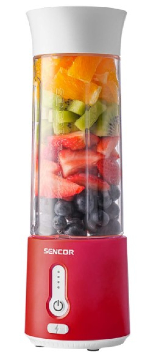 SENCOR SBL 134RD prenosni blender 500ml, 150W, Crvena