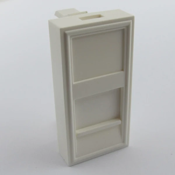 Uložak 45 x 22.5mm (1M) sa 1 slotom za keystone module sa zastorom ravan (FPK1-1M-01  FA-644-1SP)