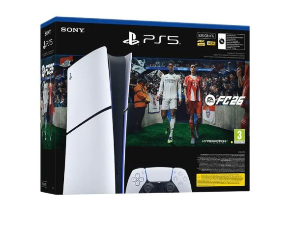 Konzola Sony PlayStation 5 Slim Digital Edition 825GB + igrica FC 26