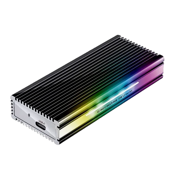 Externo kućište za Nvme LC Power LC-M2-C-MULTI-RGB NVMEM.2