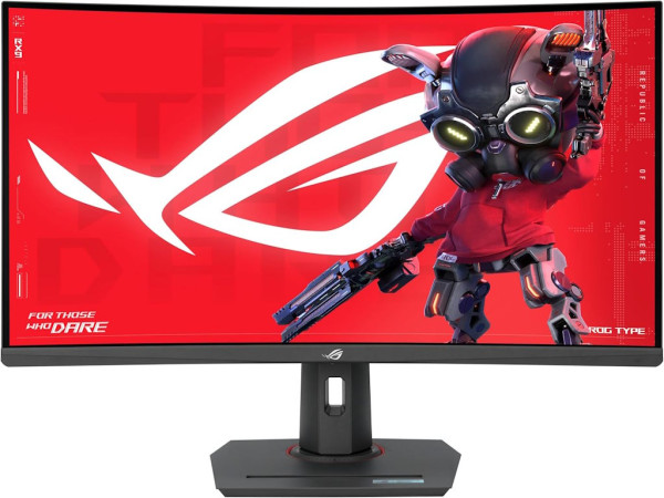 Monitor ASUS ROG XG32WCMS 31.5''VA,zakrivljen2560x1440280Hz1ms GtGHDMI,DP,USB CFreesyncpivot