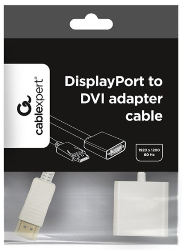 A-DPM-HDMIF-002-W Gembird DisplayPort v1 to HDMI adapter cable, white FO