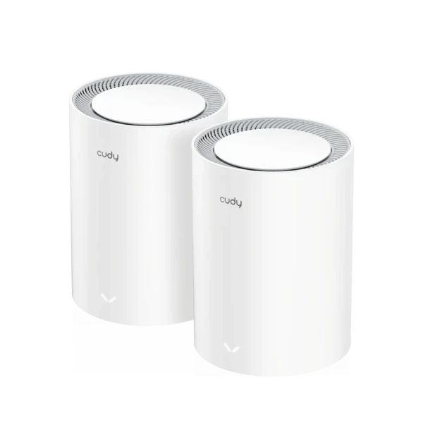 Whole Home Wi-Fi 6 Mesh System 2.5G Solution Cudy M3000 AX 3000 Dual Band(2-Pack)