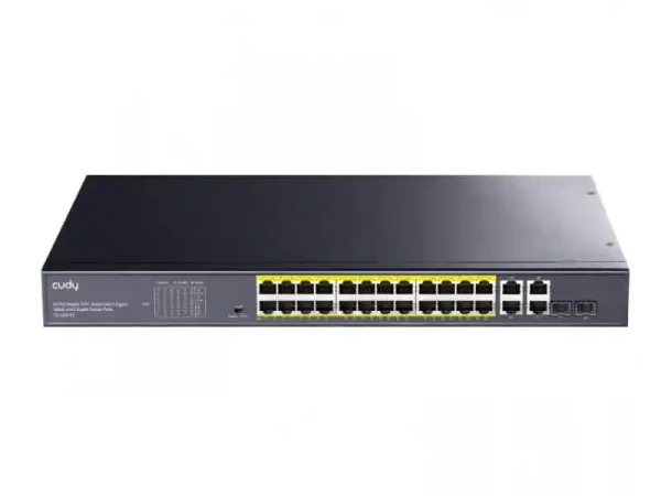Svič 101001000 24-port Cudy GS1028PS2 PoE+2 SFP ports 300W