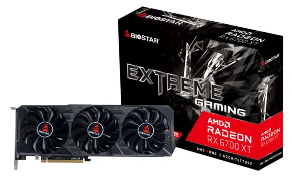 Grafička karta Biostar RX6700XT 12GB DDR6 192bit HDMI3DP