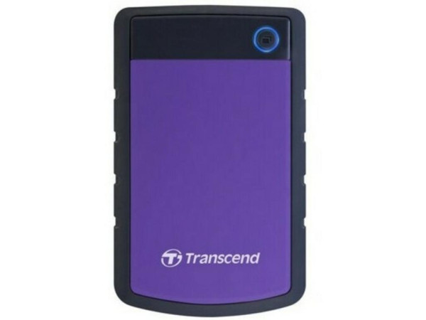 HDD Transcend 4TB, 2.5'' Portable HDD, StoreJet H3, Purple, Anti-shock
