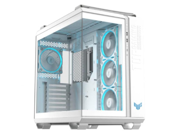 Kucište ASUS TUF GAMING GT502 HORIZON TG Mid TowerATXMicro-ATXMini-ITXkaljeno stakloARGBbela
