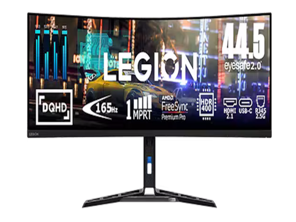 Monitor LENOVO Legion R45w-30 44.5''5120x1440VA165Hz1mstilt, swivel, height4xUSB, 1xUSB-C2x HD