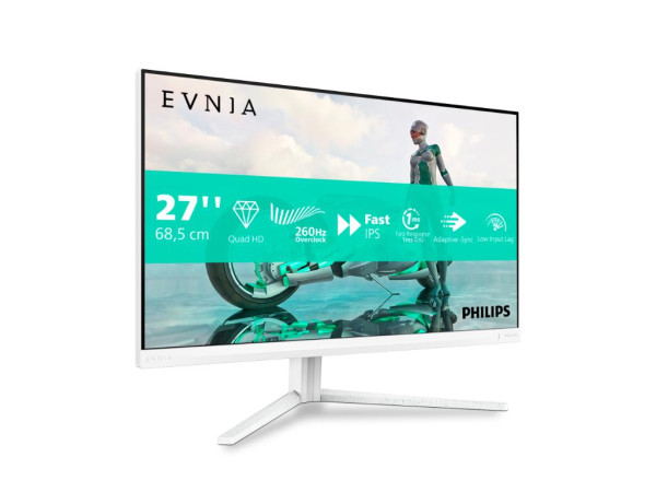 Monitor PHILIPS 27M2N3501PA00 27''IPS2560x1440260Hz1ms GtGHDMIx2,DPAdaptive syncPivotbela