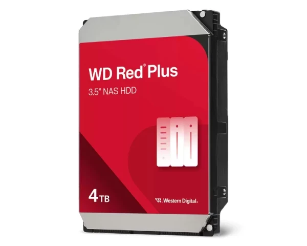 Hard disk 4TB SATA3 Western Digital  256MB WD40EFZZ Red Plus