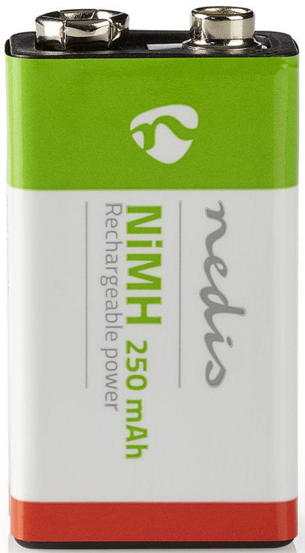 BANM9HF91B, Punjiva NiMH baterija E-Block 8,4 V DC, 250 mAh, 1 pakovanja, 6LR61