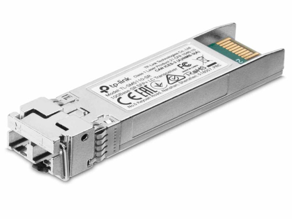 Tranciever TP-LINK  SM5110-SR10G base-SR SFP+ LC Transceiver SPEC: 850nm Multi-mode, LC Duplex Conn
