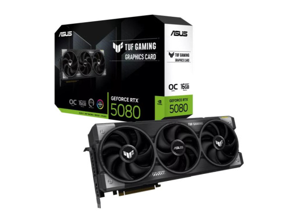 Graficka karta ASUS TUF-RTX5080-O16-GAMING NVD16GBGDDR7256bitcrna