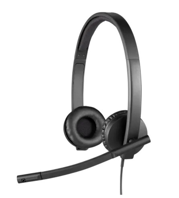 Logitech H570e Stereo (Teams Version) headset USB, Black, USB-A