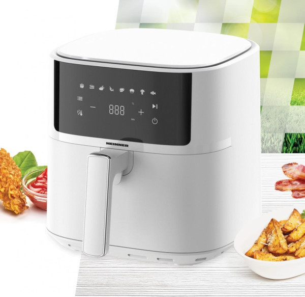 Friteza Air Fryer HEINNER HAF-B6WH17SQ1700W5,7lbela