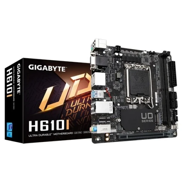 Matična ploča 1700 Gigabyte H610I  DDR5 2xDPHDMIVGAM.2