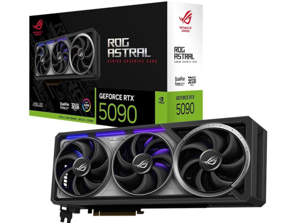 GRAFICKE KARTE ASUS ROG-ASTRAL-LC-RTX5090-O32GAMING NVD32GBGDDR7512bitsiva