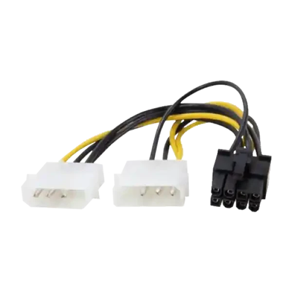Kabl za napajanje VGA 8 pina na 2 x Molex Linkom