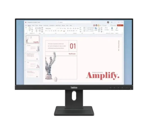 Monitor 23,8'' Lenovo E24-40 64BAMAT1EU IPS 1920x10804ms100HzHDMIVGADPPivot