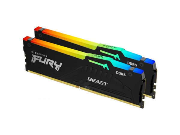 Memorija KINGSTON 16GB(2x8GB)DIMMDDR55600MHzCL40FURY Beast