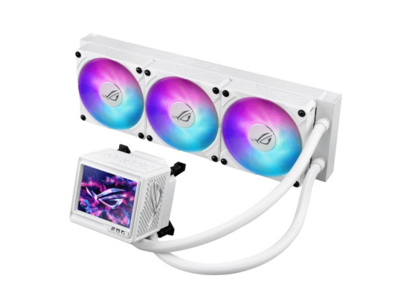 Kuler za CPU ASUS ROG RYUJIN III 360 EXTREME WHT3x120mmARGB3.5'' LCDvodeno hladenjebela
