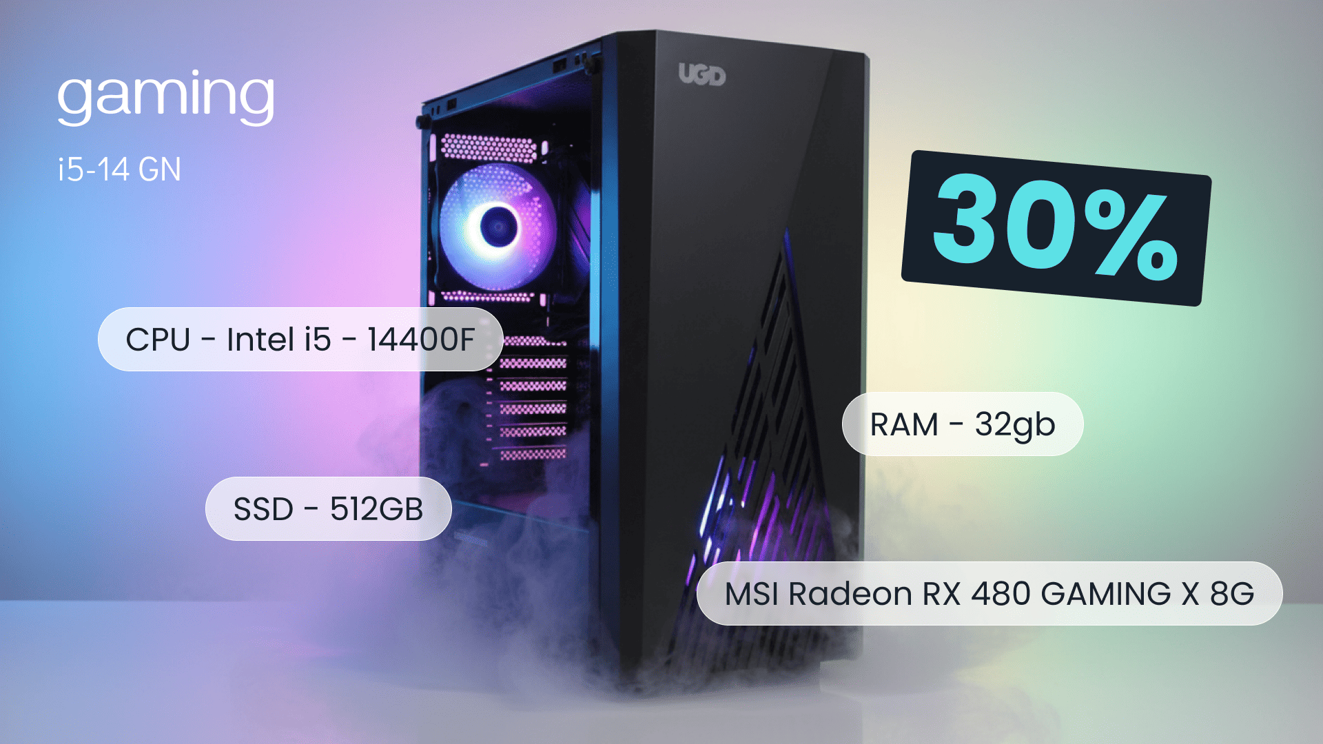 Gaming racunar kompjuter i5-14400f